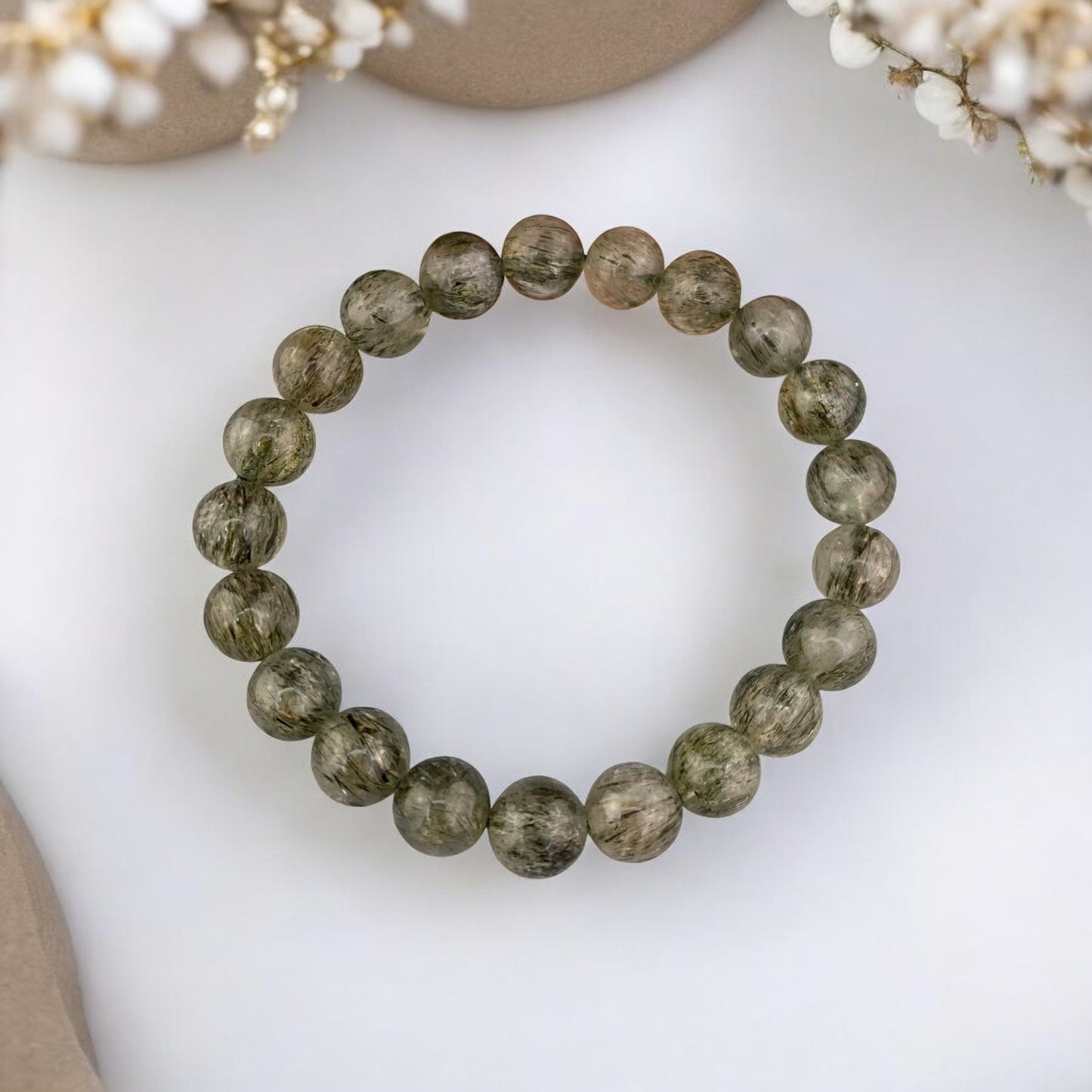 Fantoma Kvarca rokassprādze (Kvarcs 10 mm)