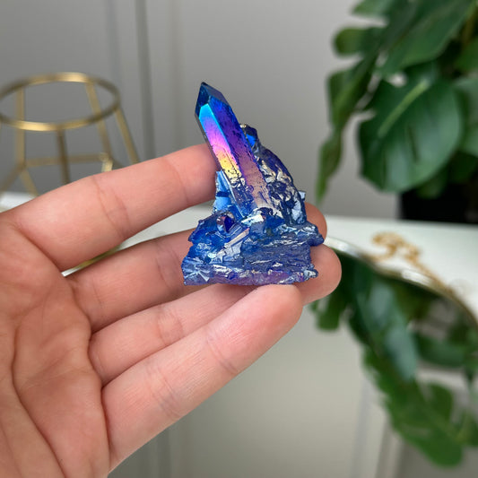 Zilais Aura Kvarcs (31g.)