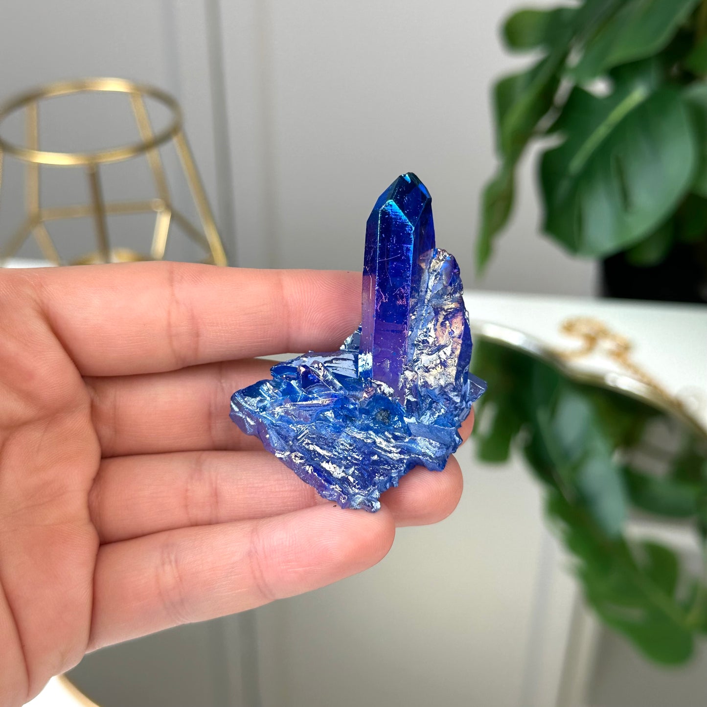 Zilais Aura Kvarcs (31g.)