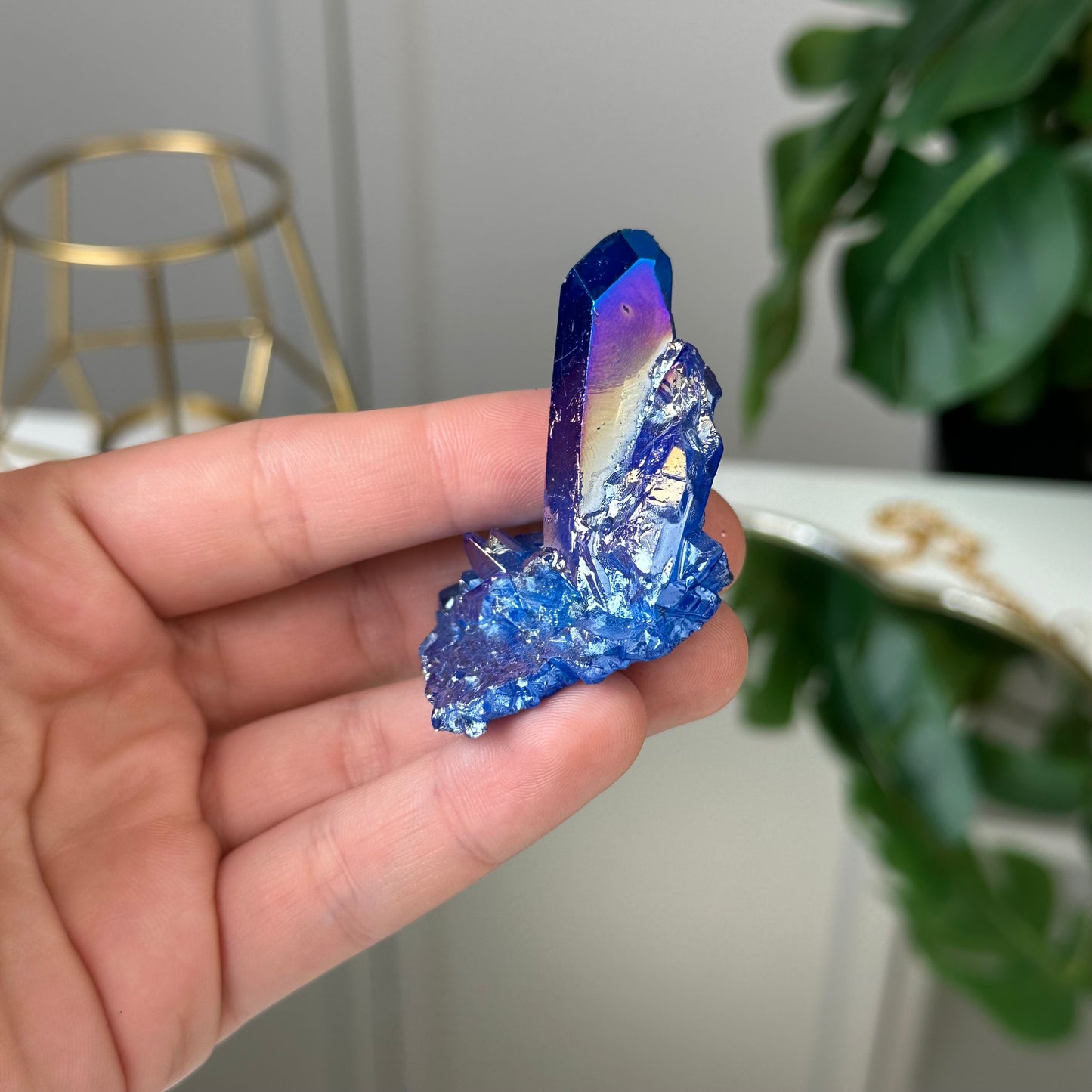 Zilais Aura Kvarcs (31g.)