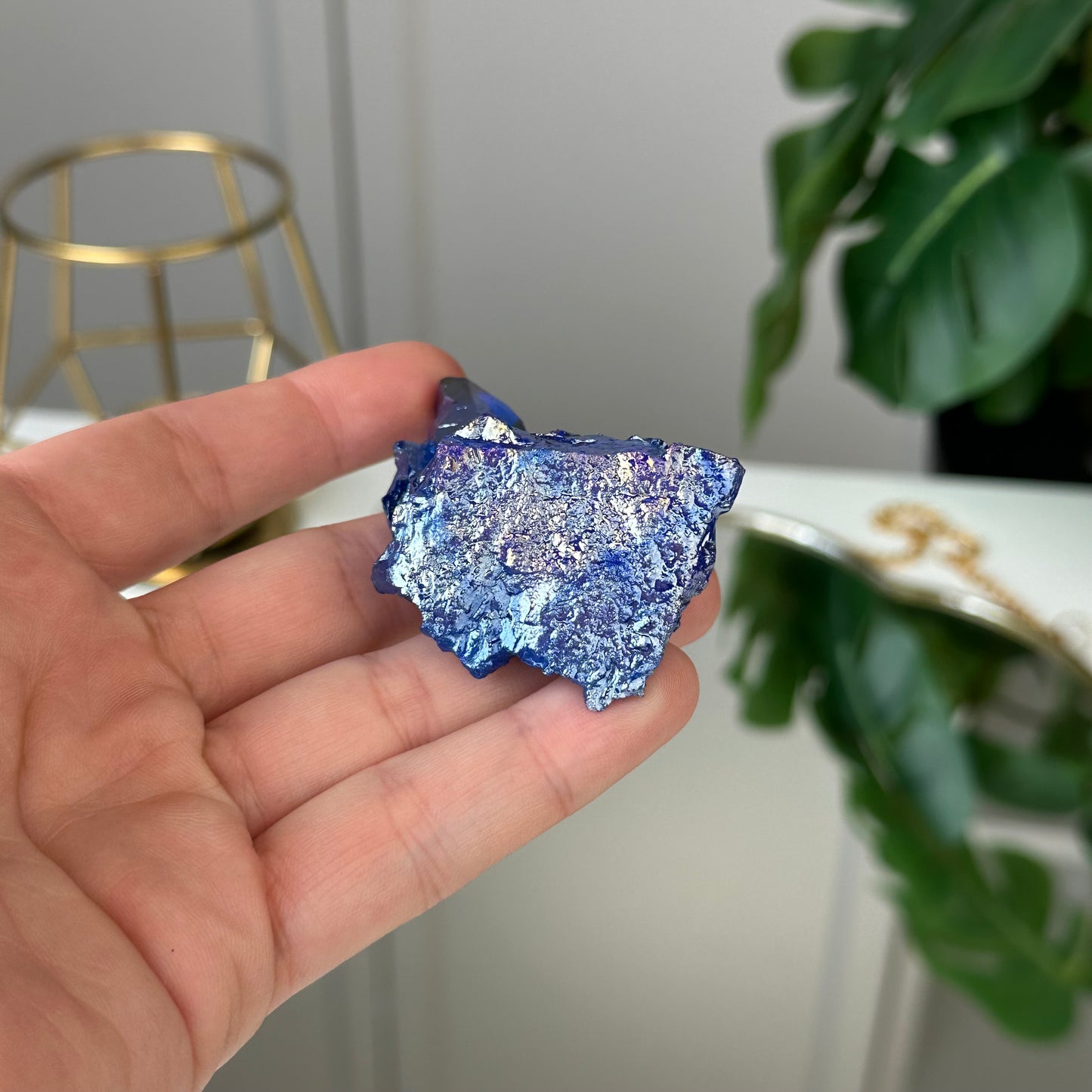 Zilais Aura Kvarcs (31g.)