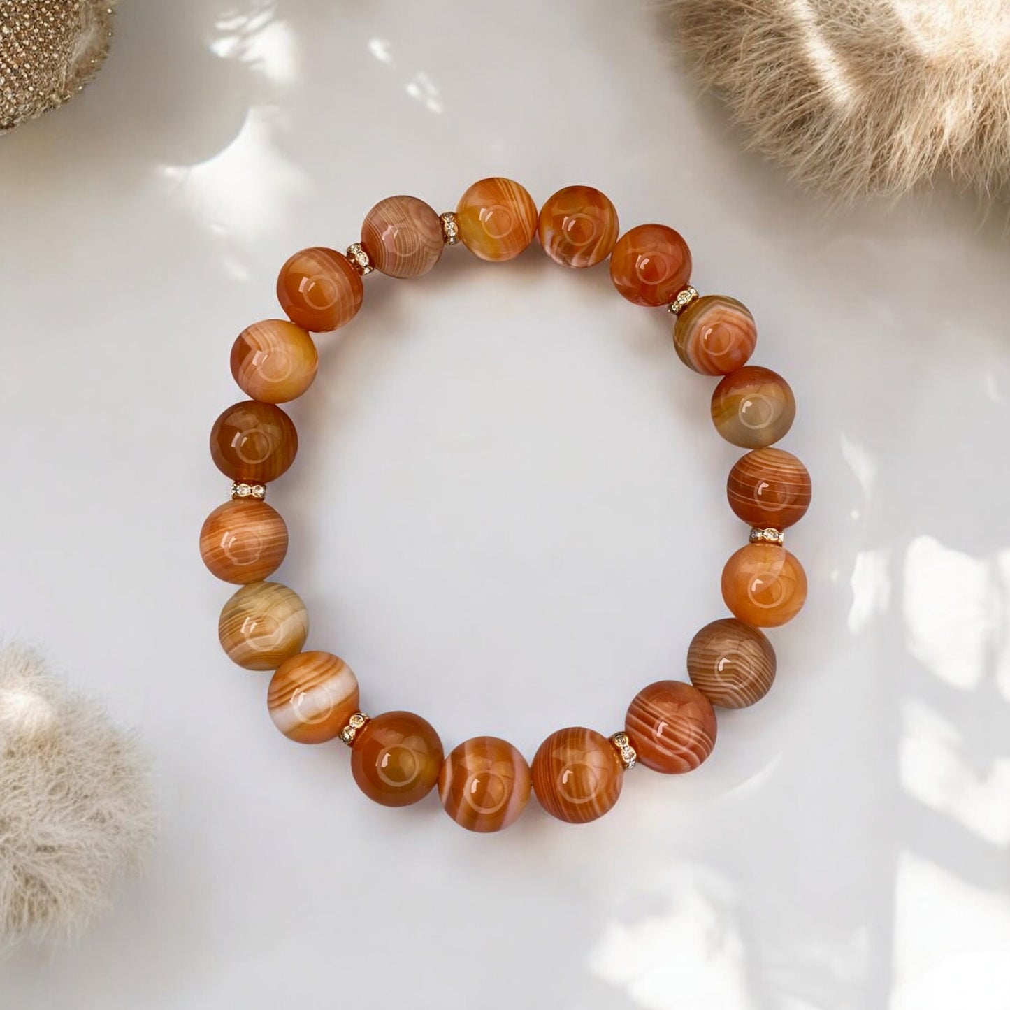 Agate bracelet (Agate 10mm)