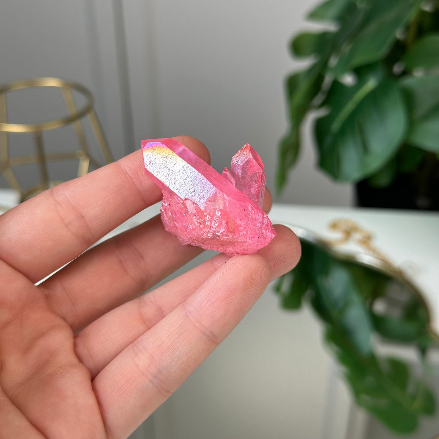 Rozā Aura Kvarcs (27g.)