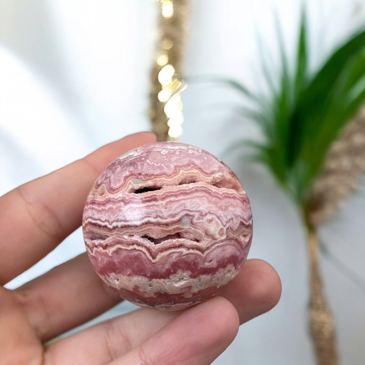 Rodohrozīta lode (Rodohrozīts 4cm)