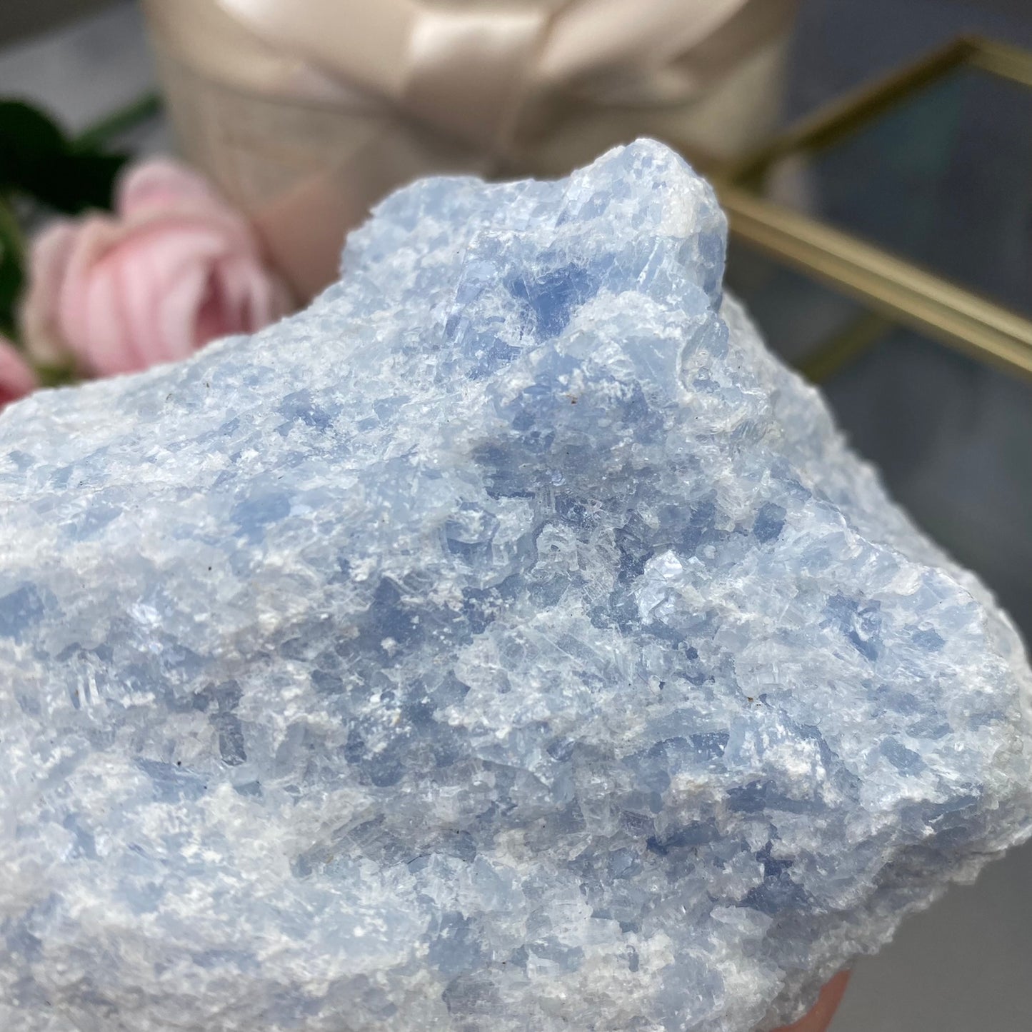 Blue Calcite (530g.)