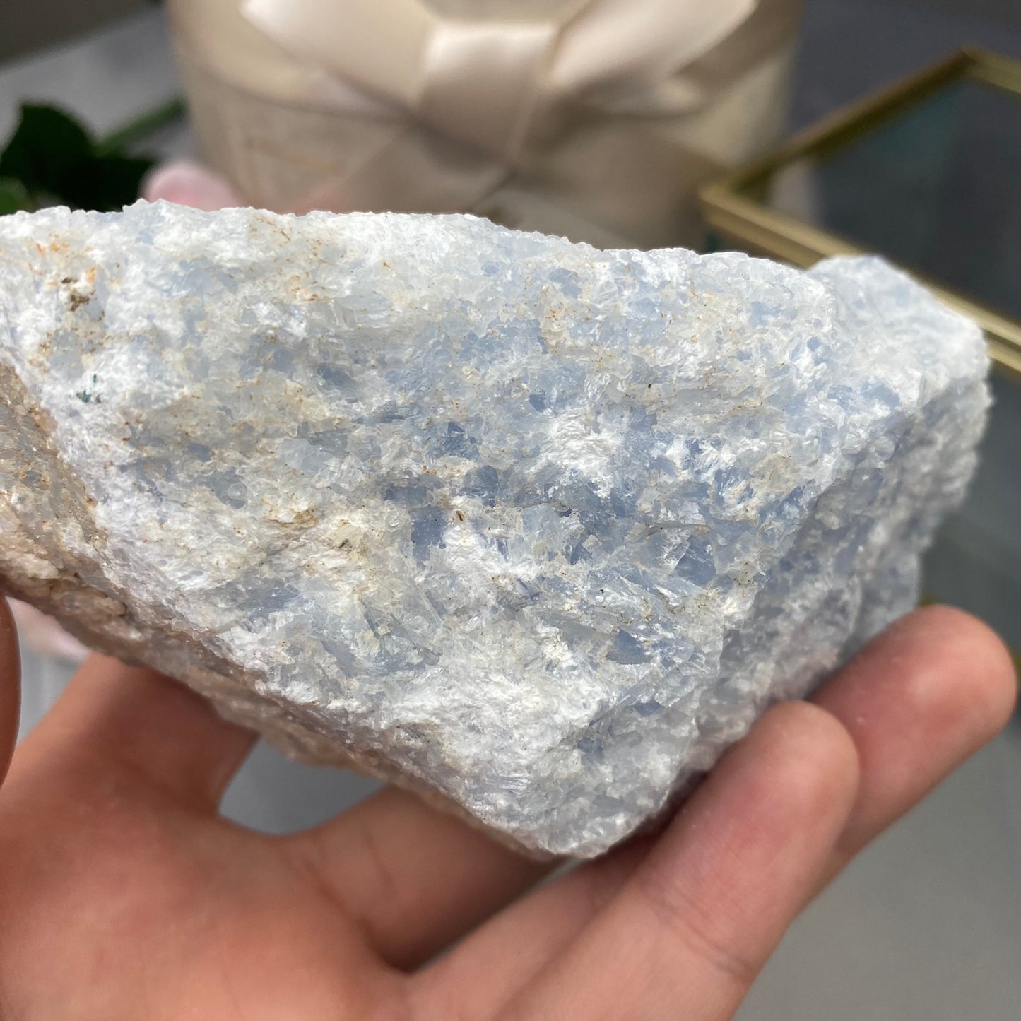 Blue Calcite (530g.)