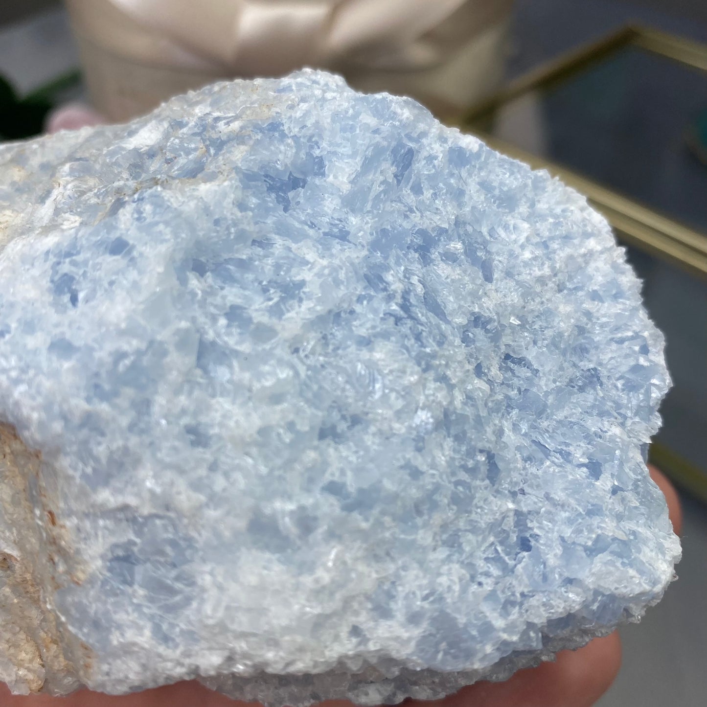 Blue Calcite (530g.)