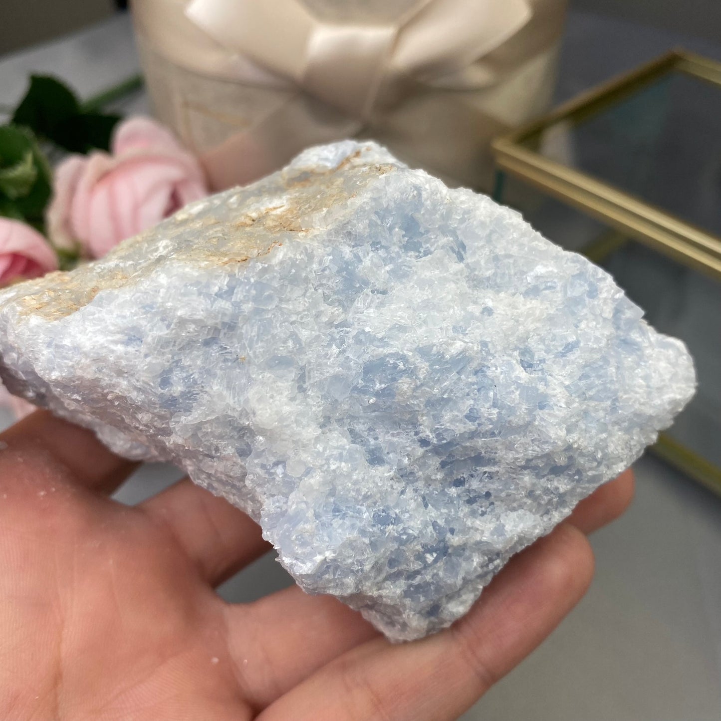 Blue Calcite (530g.)
