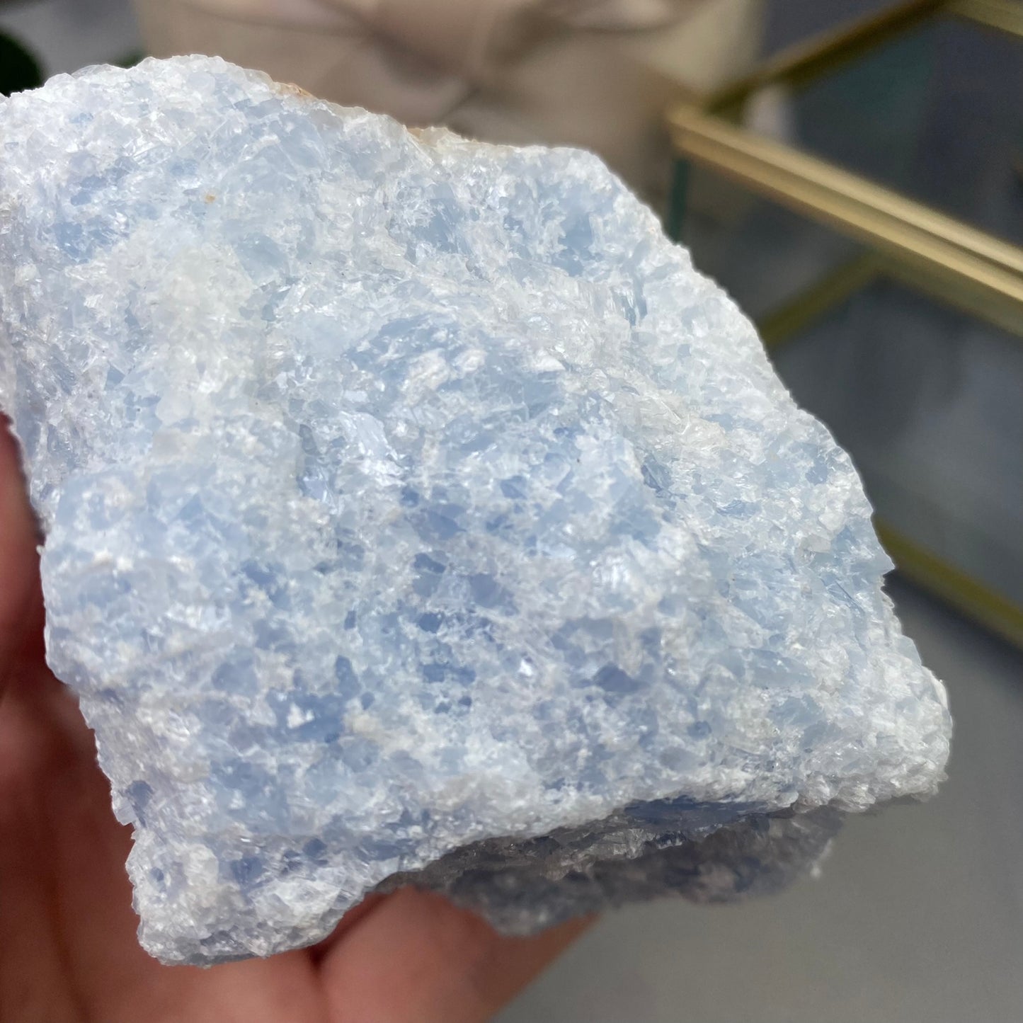 Blue Calcite (530g.)