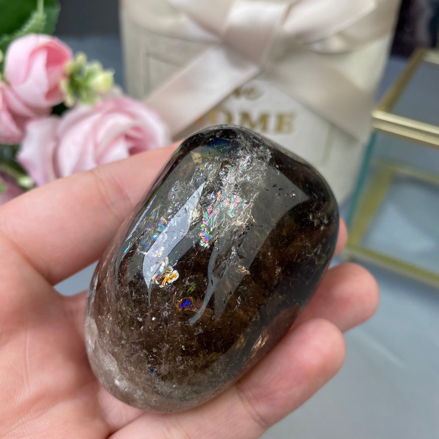 Smoky Quartz (Raugh -Topaz 179g.)