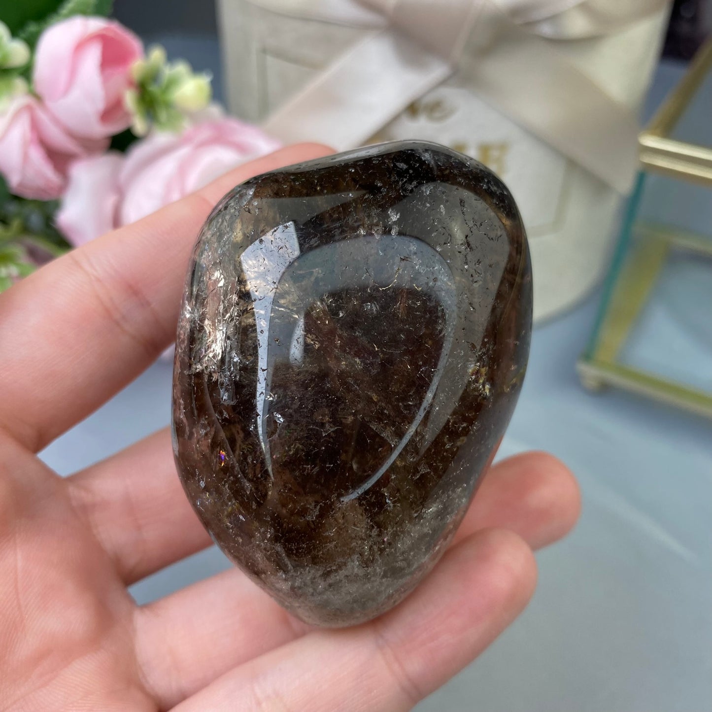 Smoky Quartz (Raugh -Topaz 179g.)