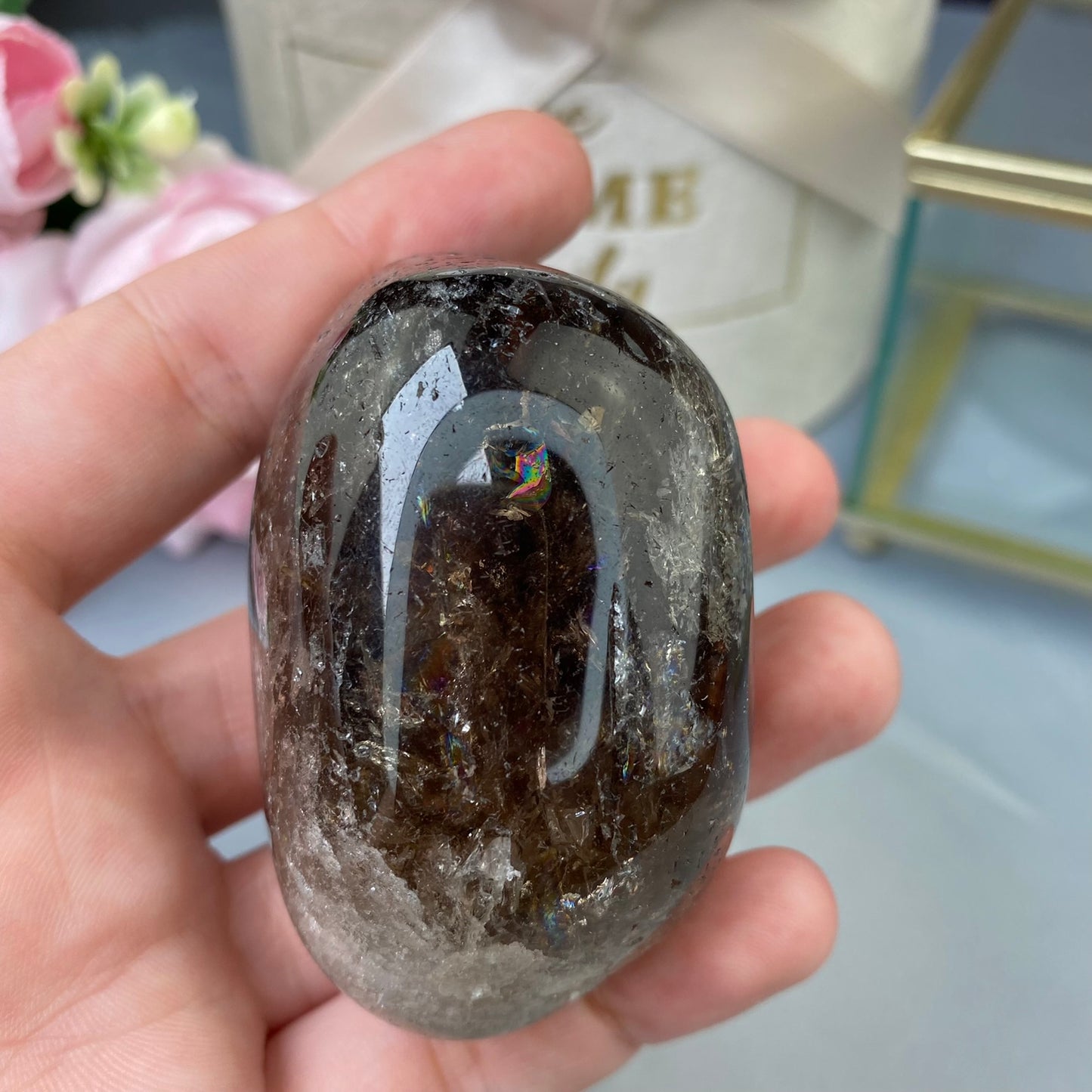 Smoky Quartz (Raugh -Topaz 179g.)
