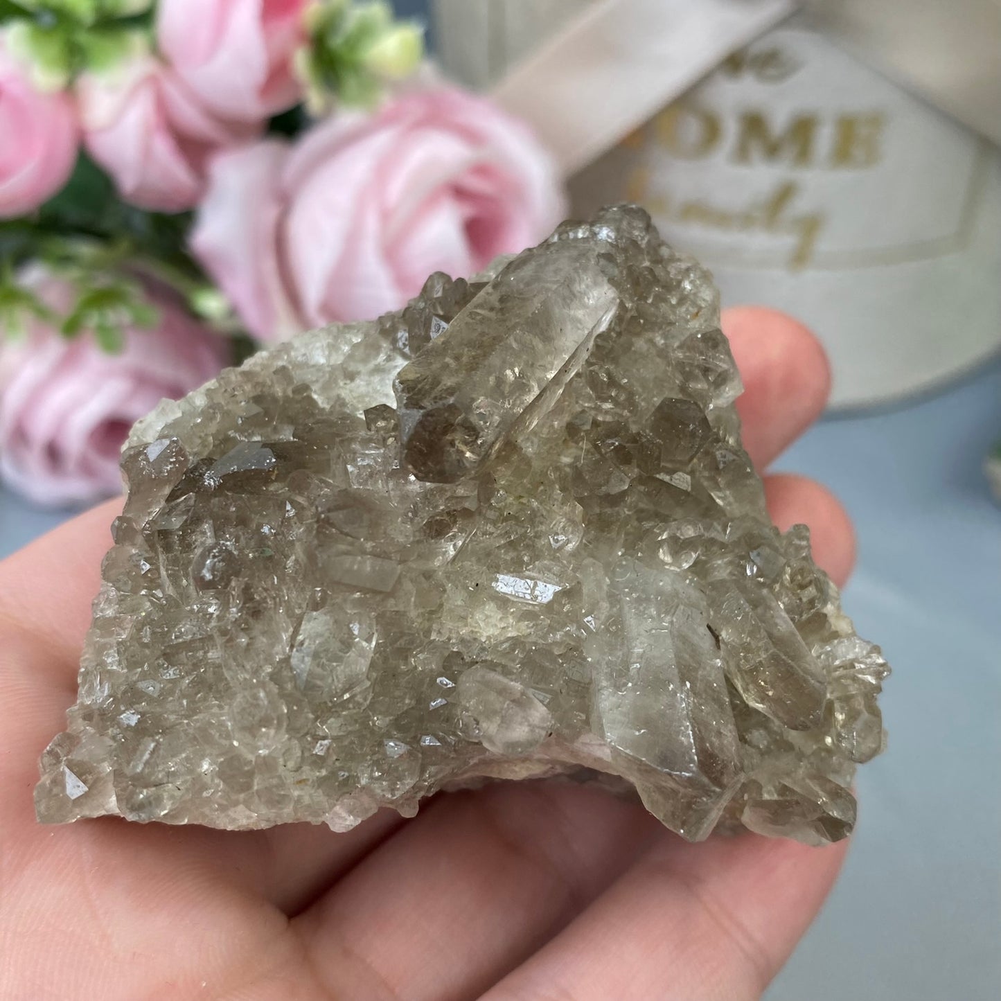 Smoky Quartz (Raugh- Topaz 118g.)