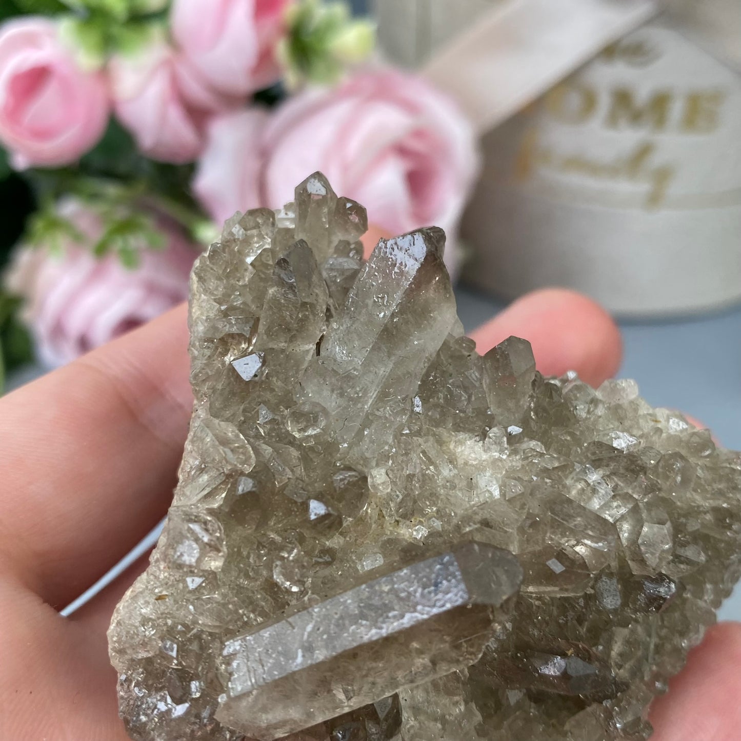 Smoky Quartz (Raugh- Topaz 118g.)