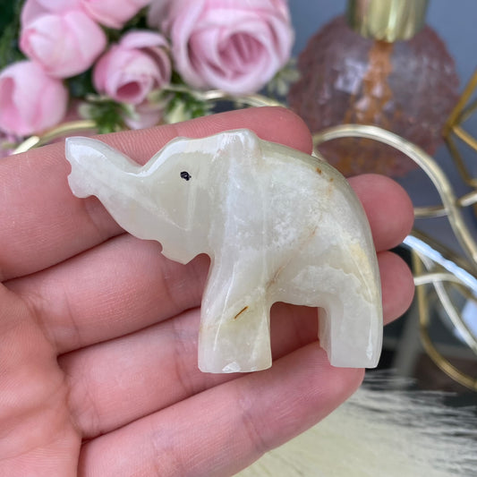 Marble Onyx elephant (Marble Onyx)