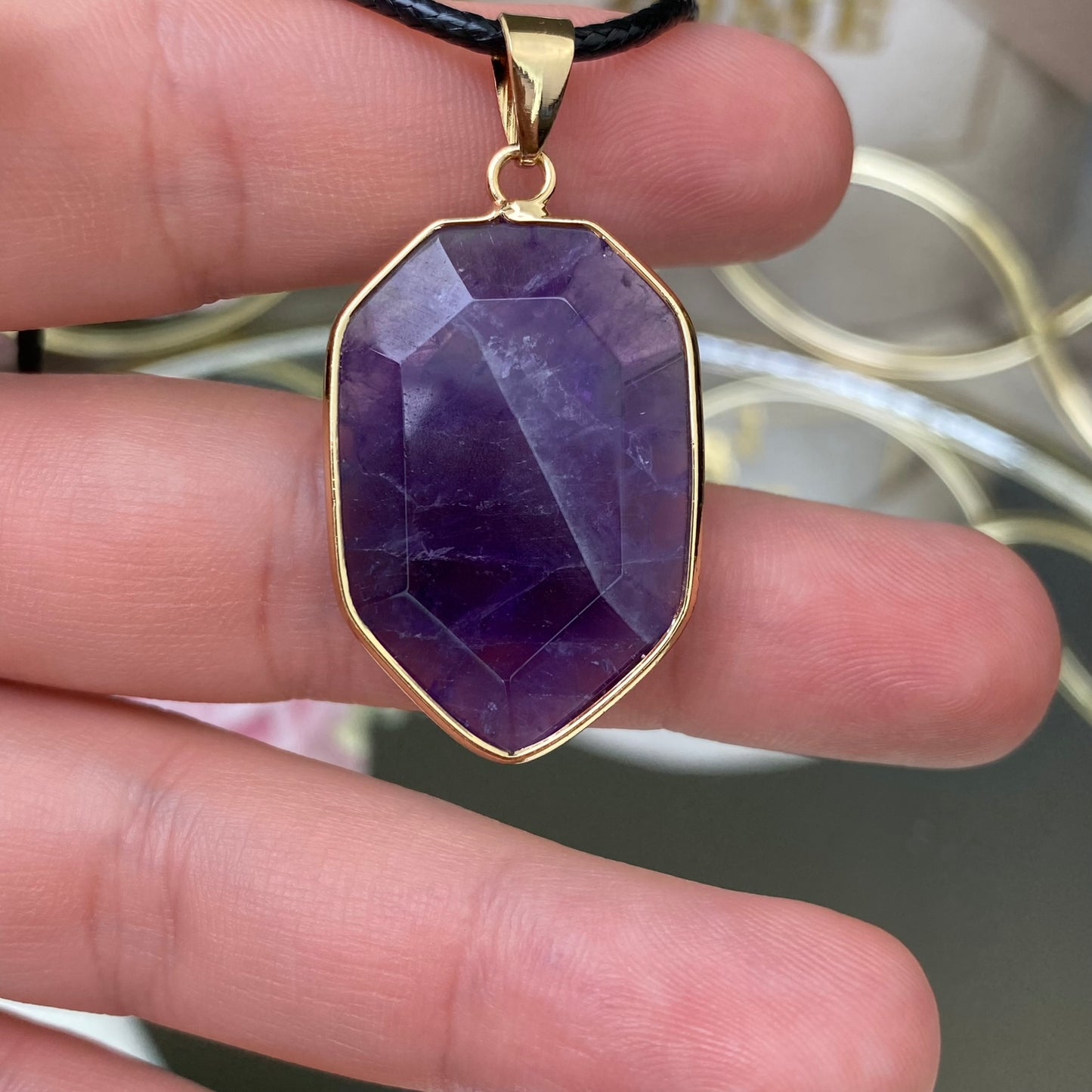 Amethyst pendant (Amethyst)