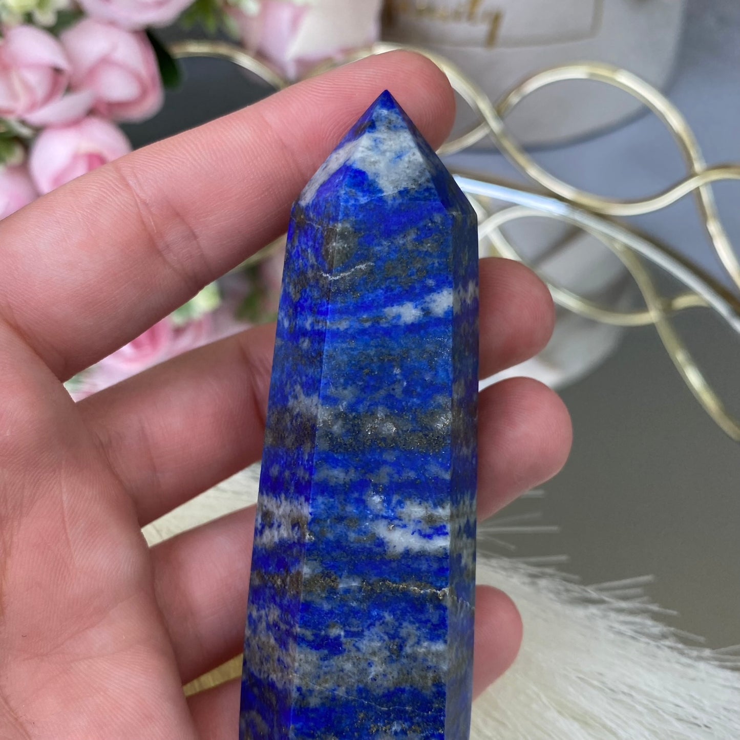 Lazurite tower (117g.)