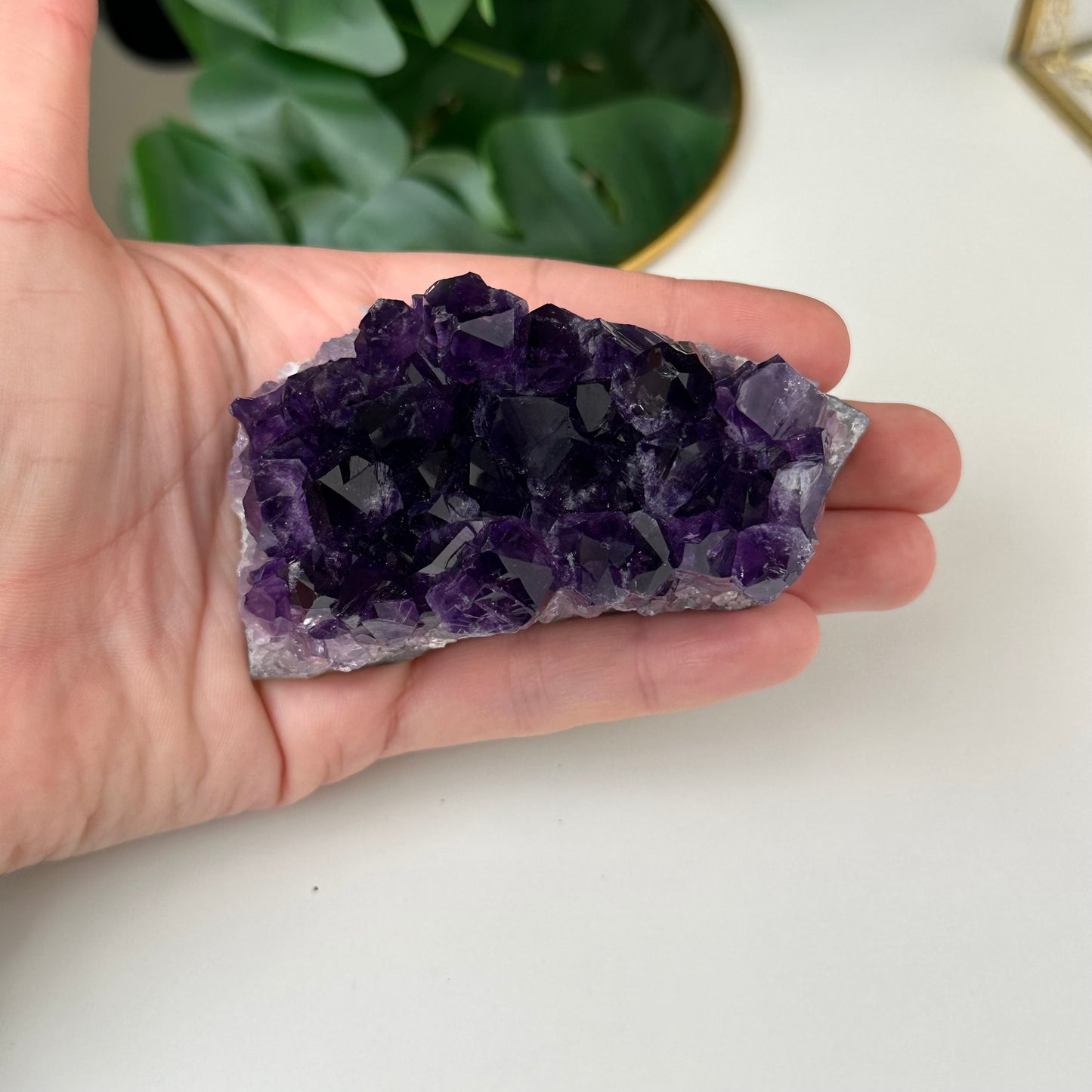 Ametista drūza (Ametists, Augsta kvalitāte, Urugvaja, 210g.)