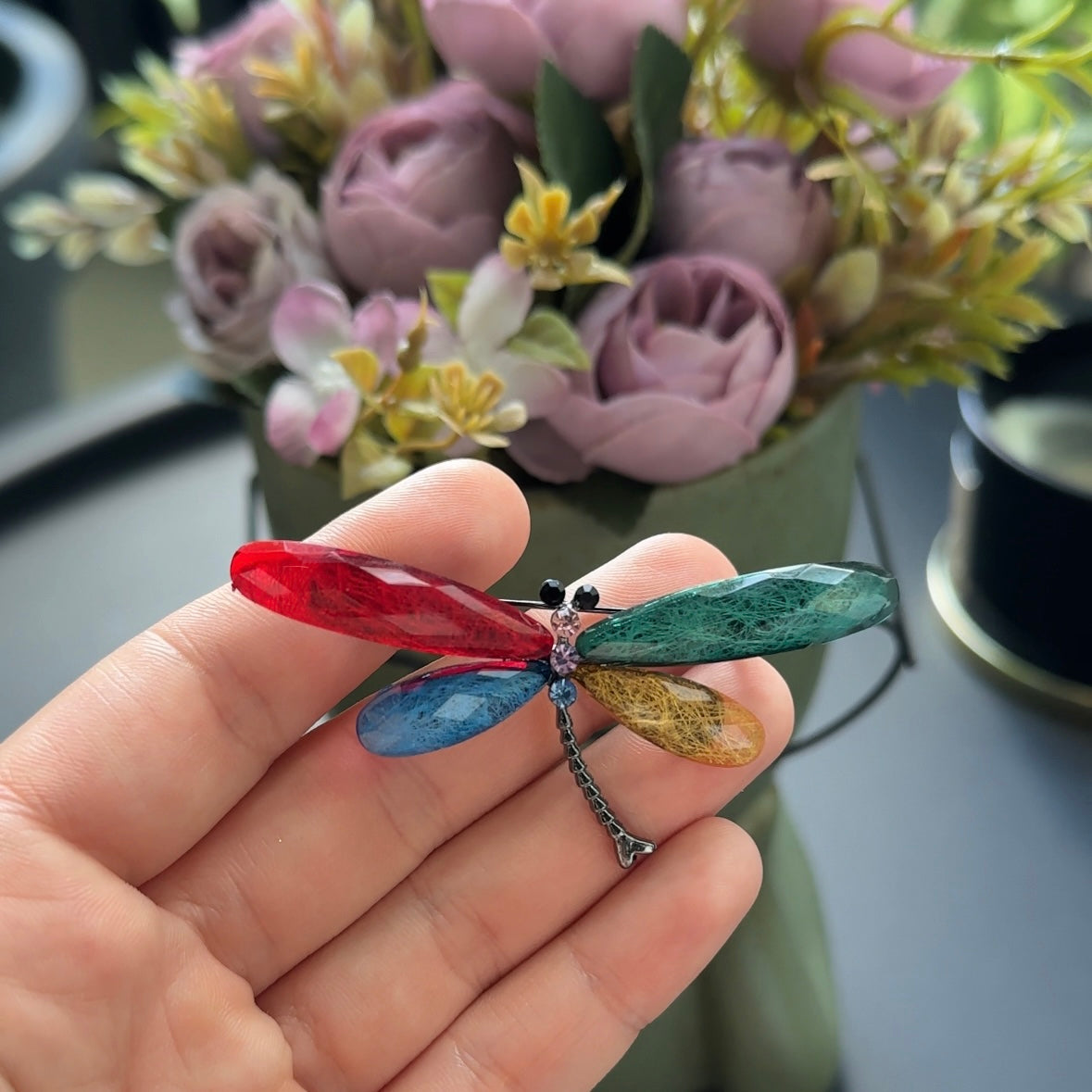 Brooches "Dragonfly"