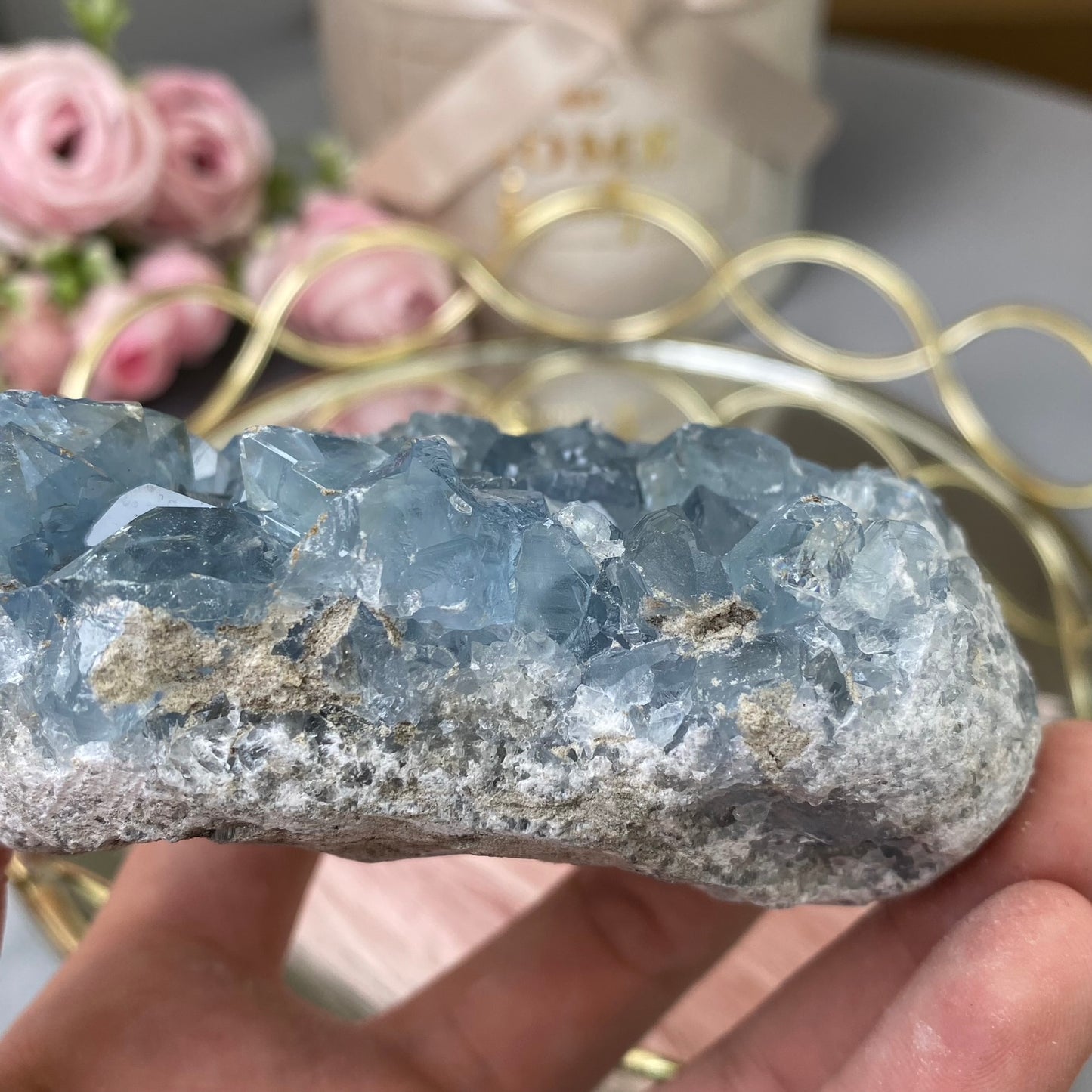 Celestine /Celestite (Madagascar)469g.