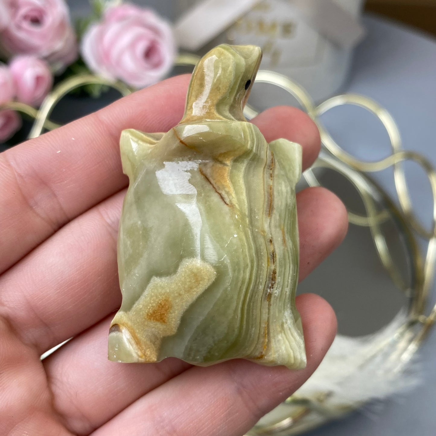 Marble Onyx turtle (Marble Onyx)