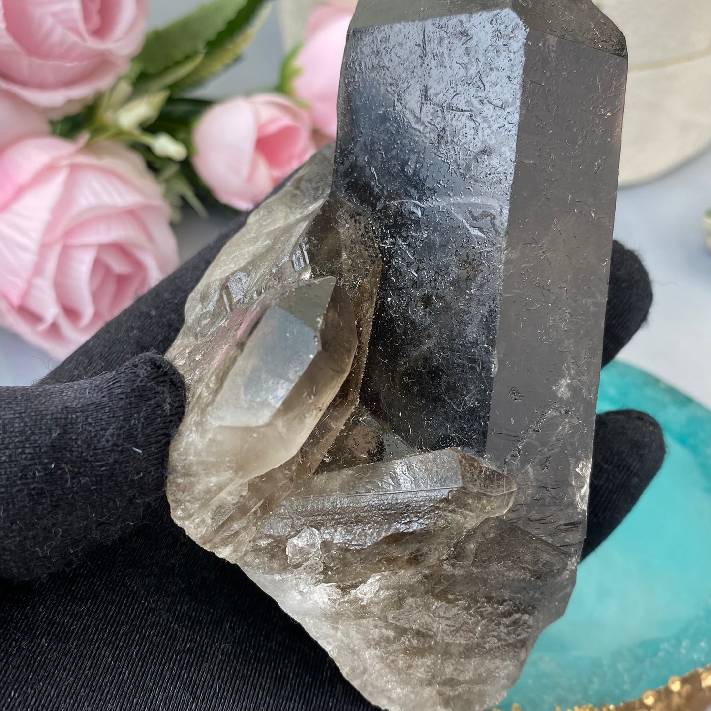 Smoky Quartz (Rough-Topaz 282g.)