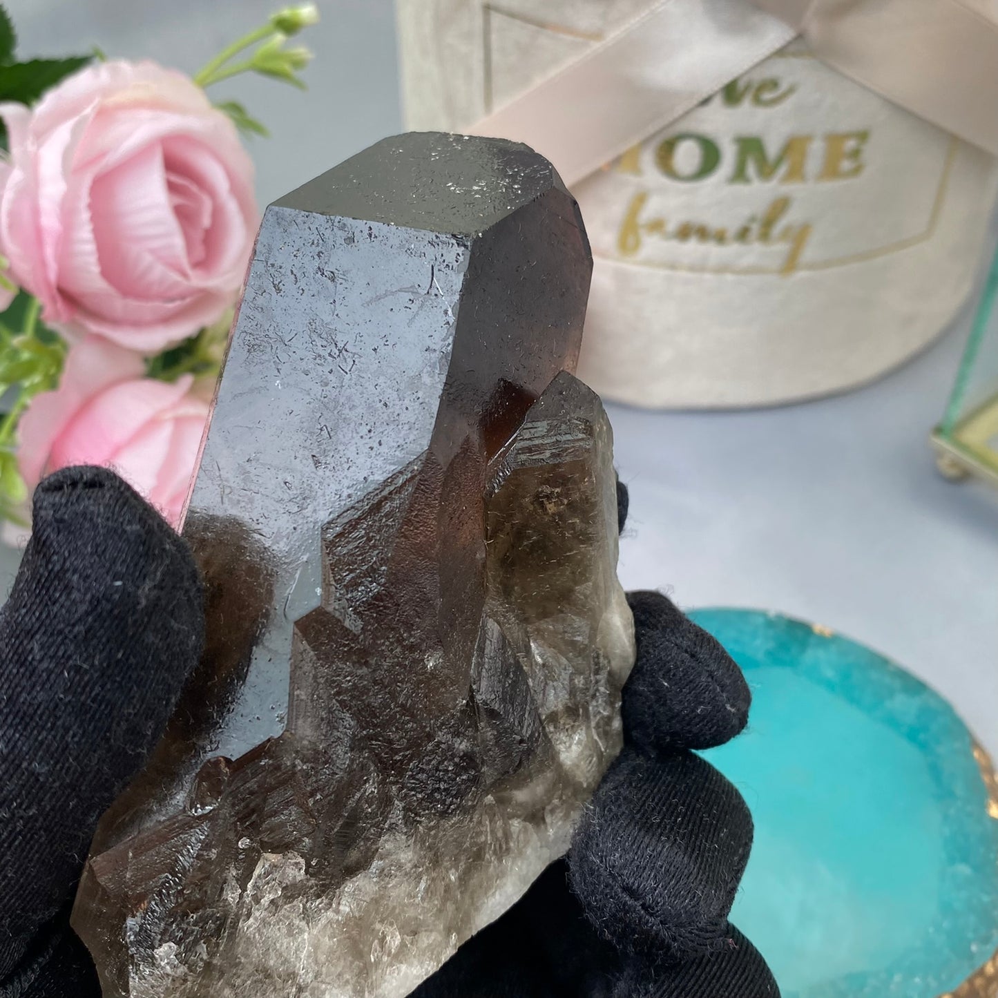 Smoky Quartz (Rough-Topaz 282g.)