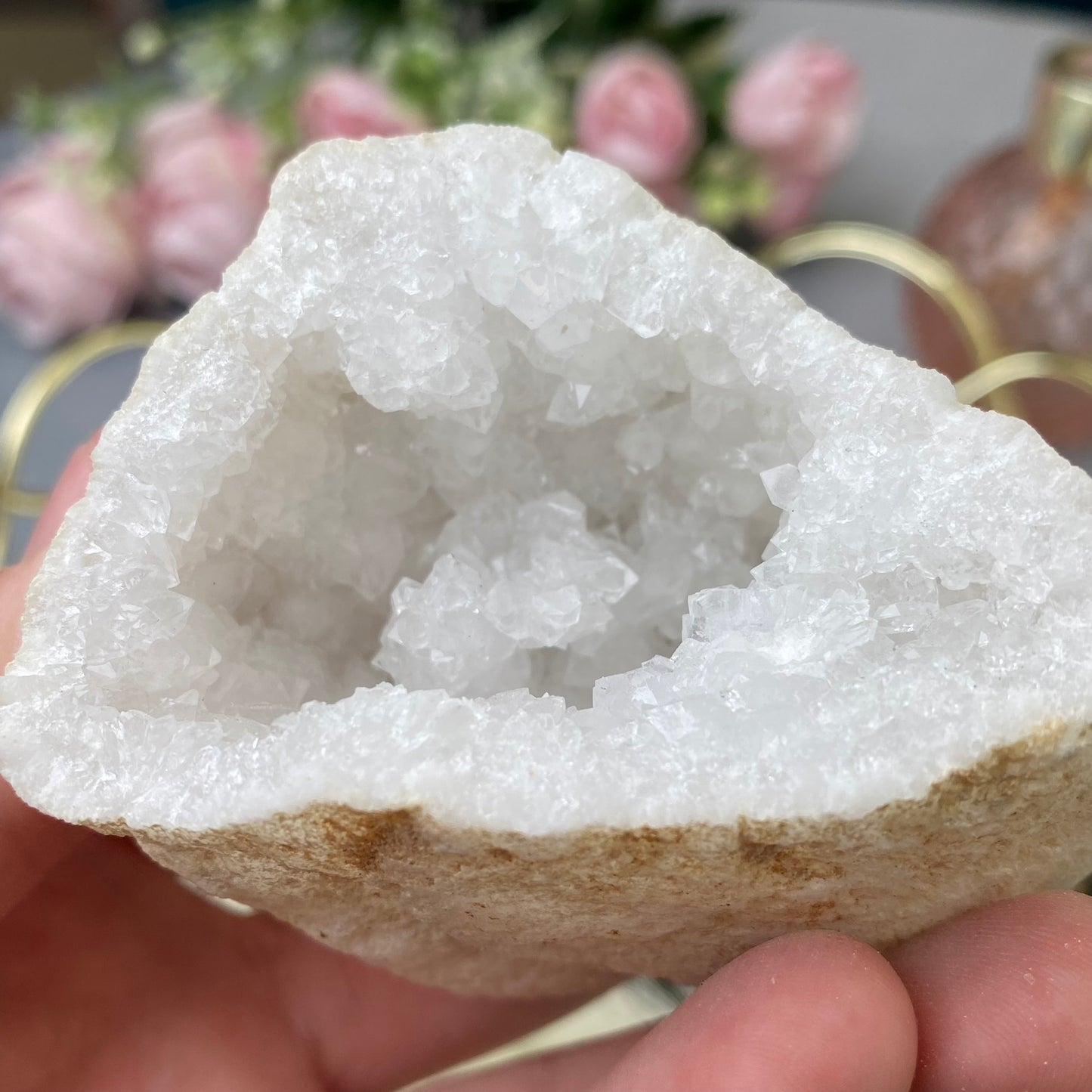 Natural Quartz geode 193g.