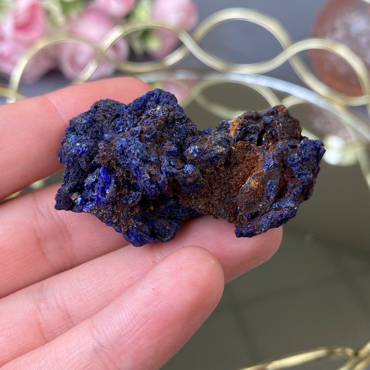 Natural raw Azurite 34g.