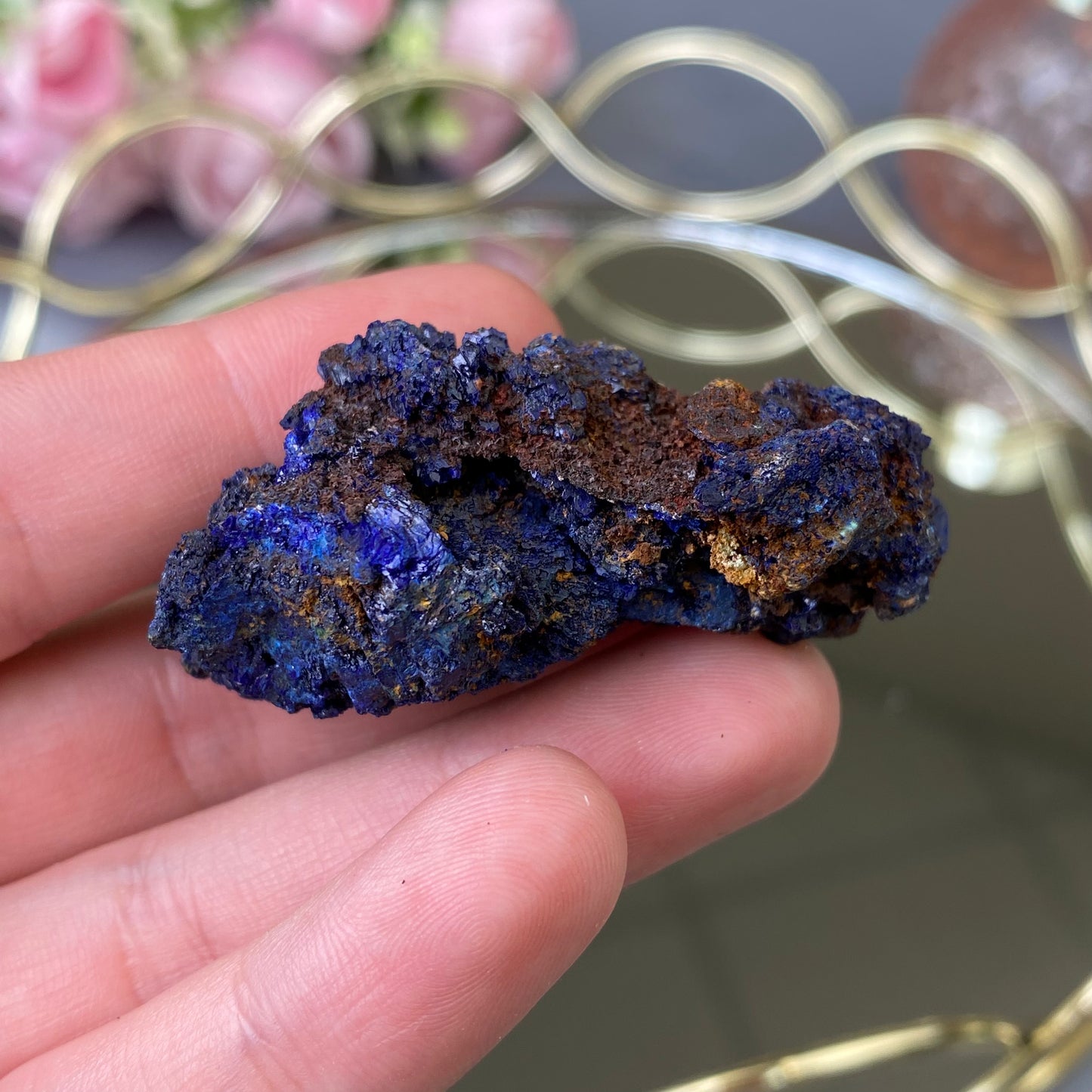 Natural raw Azurite 34g.