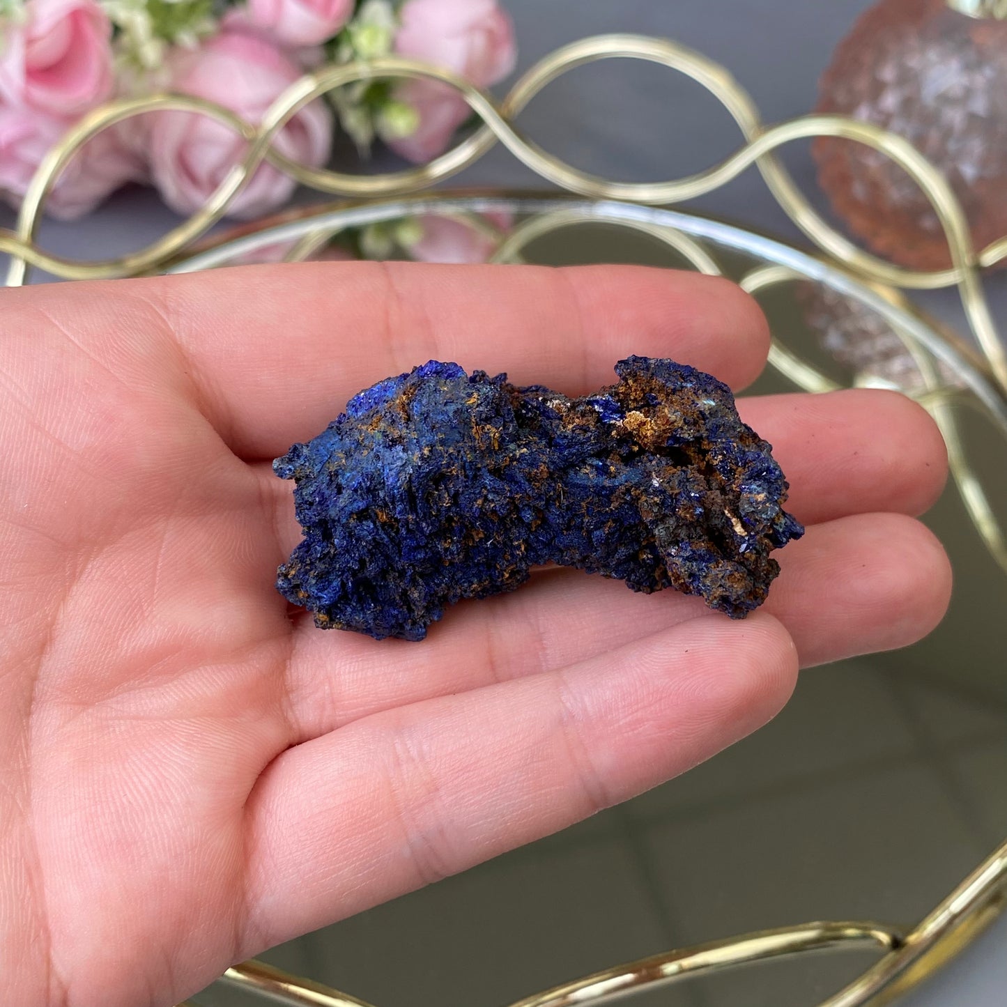 Natural raw Azurite 34g.