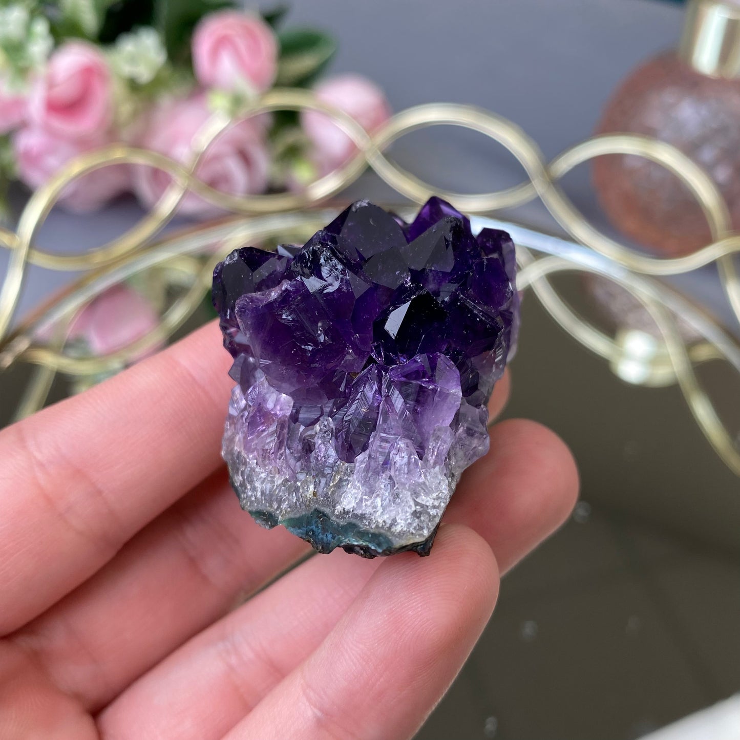 Natural raw Amethyst druse/cluster (High Quality,Uruguay,54g.)