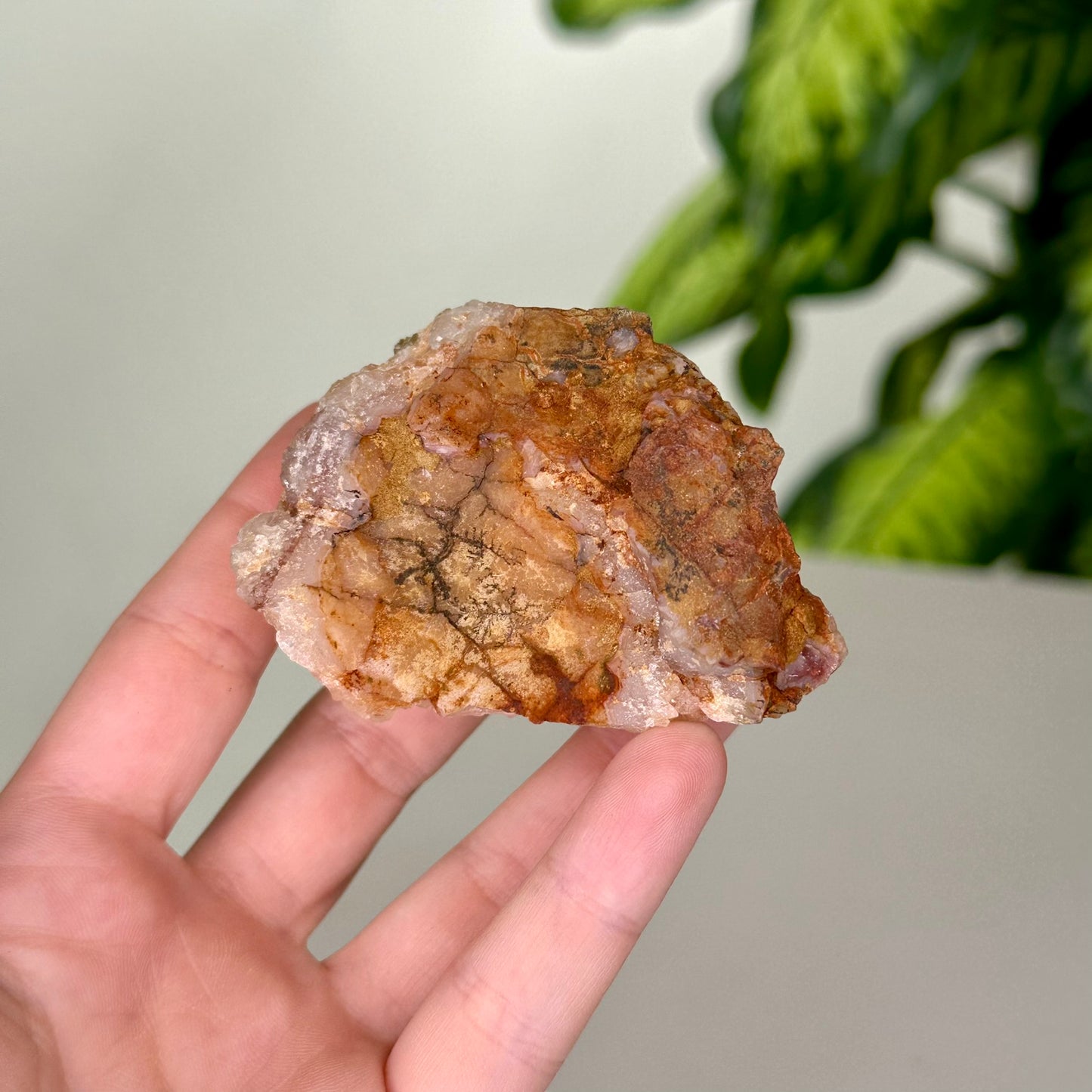 Citrīna drūza (Citrīns, 170g.)
