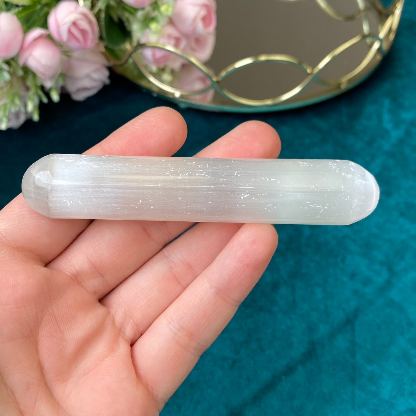 Selenite Massage stick (size- S)