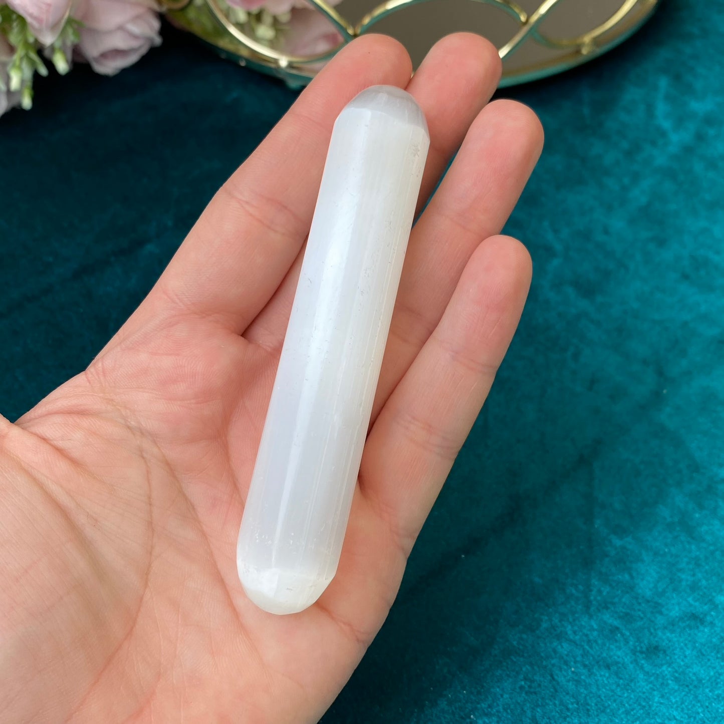 Selenite Massage stick (size- S)
