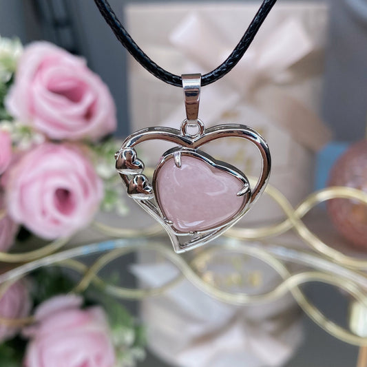 Rose Quartz pendant (Rose Quartz)