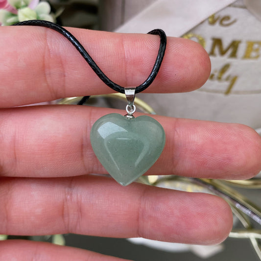 Aventurine pendant  "Heart" (Aventurine)
