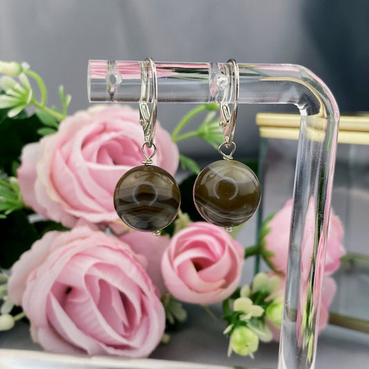 Agate earrings