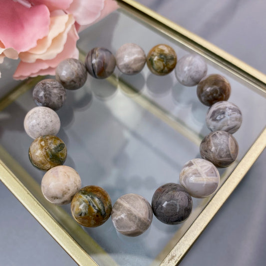 Agate bracelet (Agate 12mm (t))