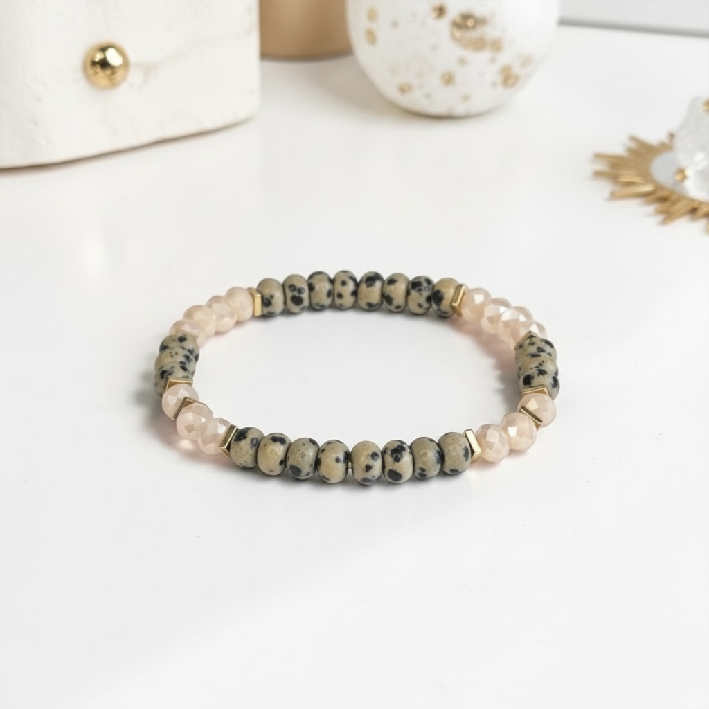 Dalmāciešu Jašmas rokassprādze (Dalmāciešu Jašma 4x6mm)