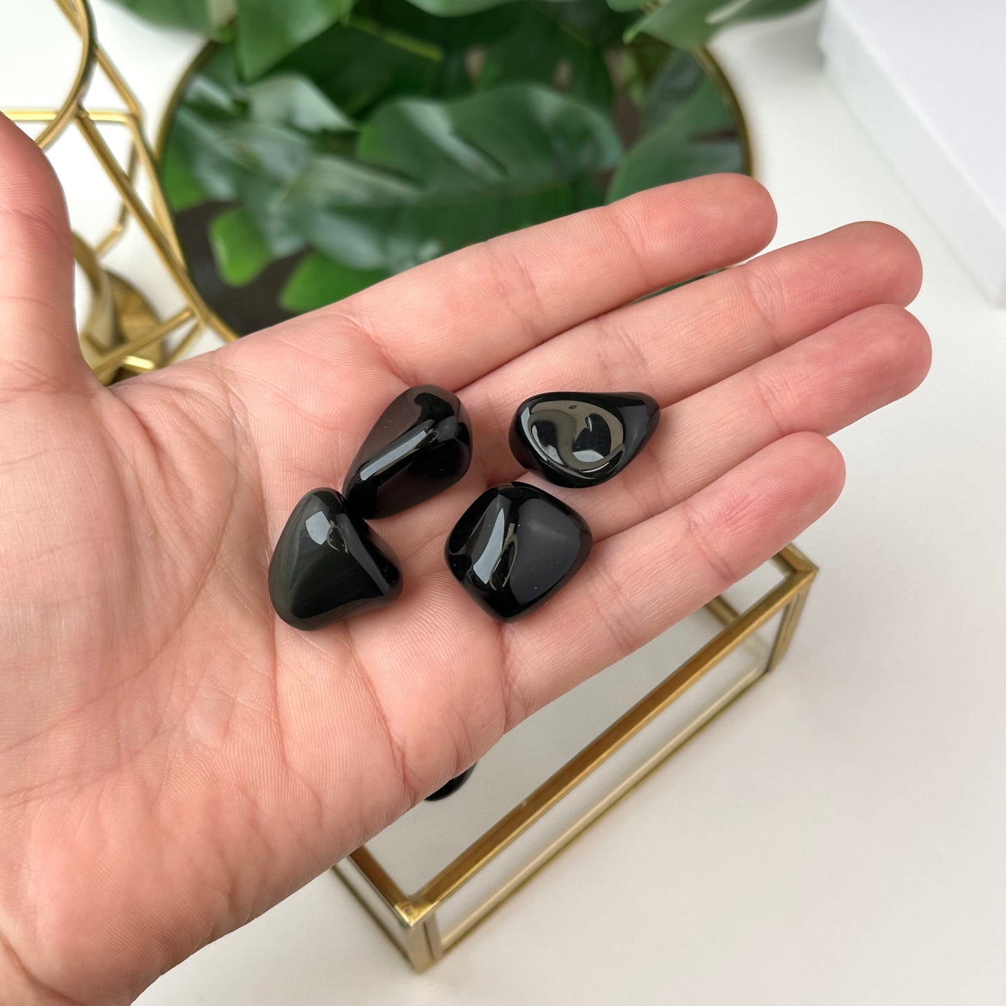 Varavīksnes Obsidiāns (1gab.)