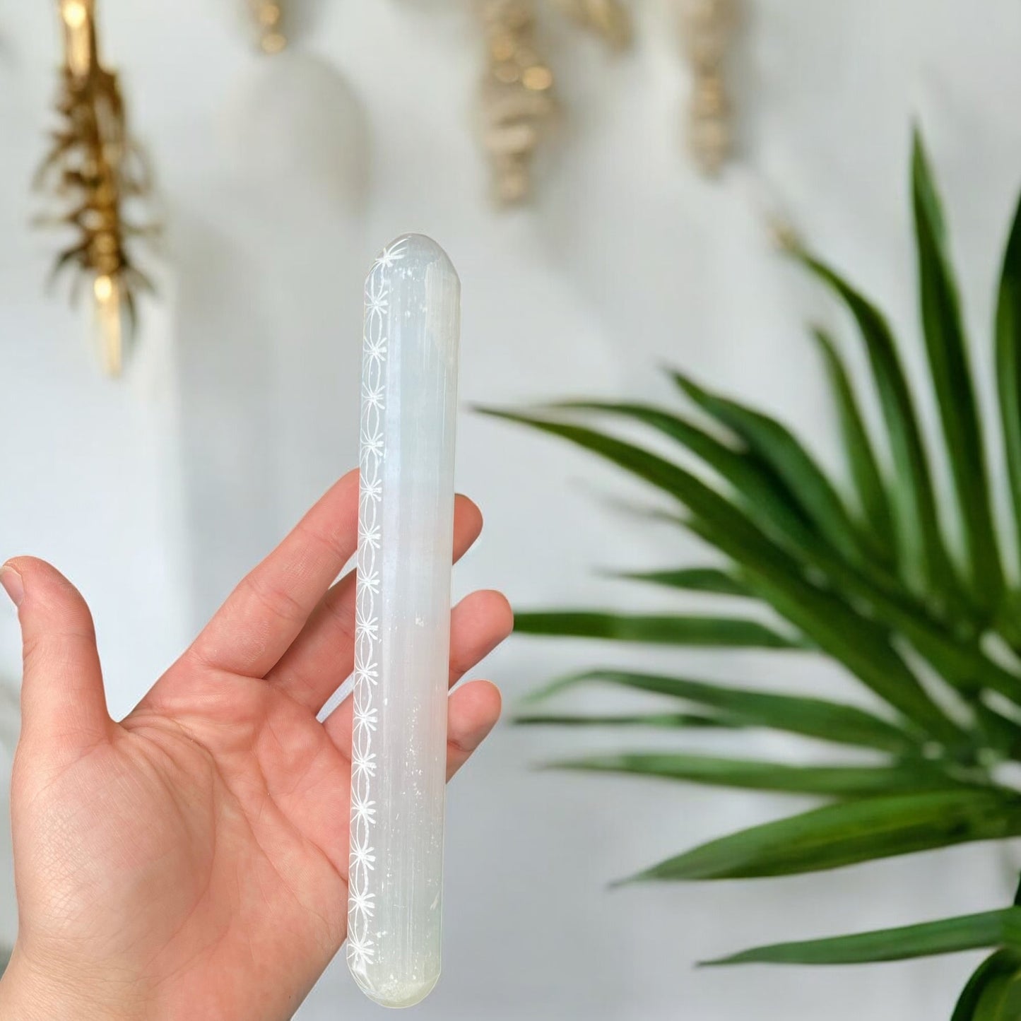 Selenite Massage stick (size- L)