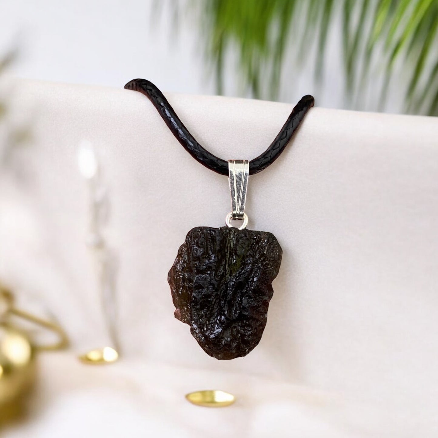 Moldavīta kulons (Čehija)