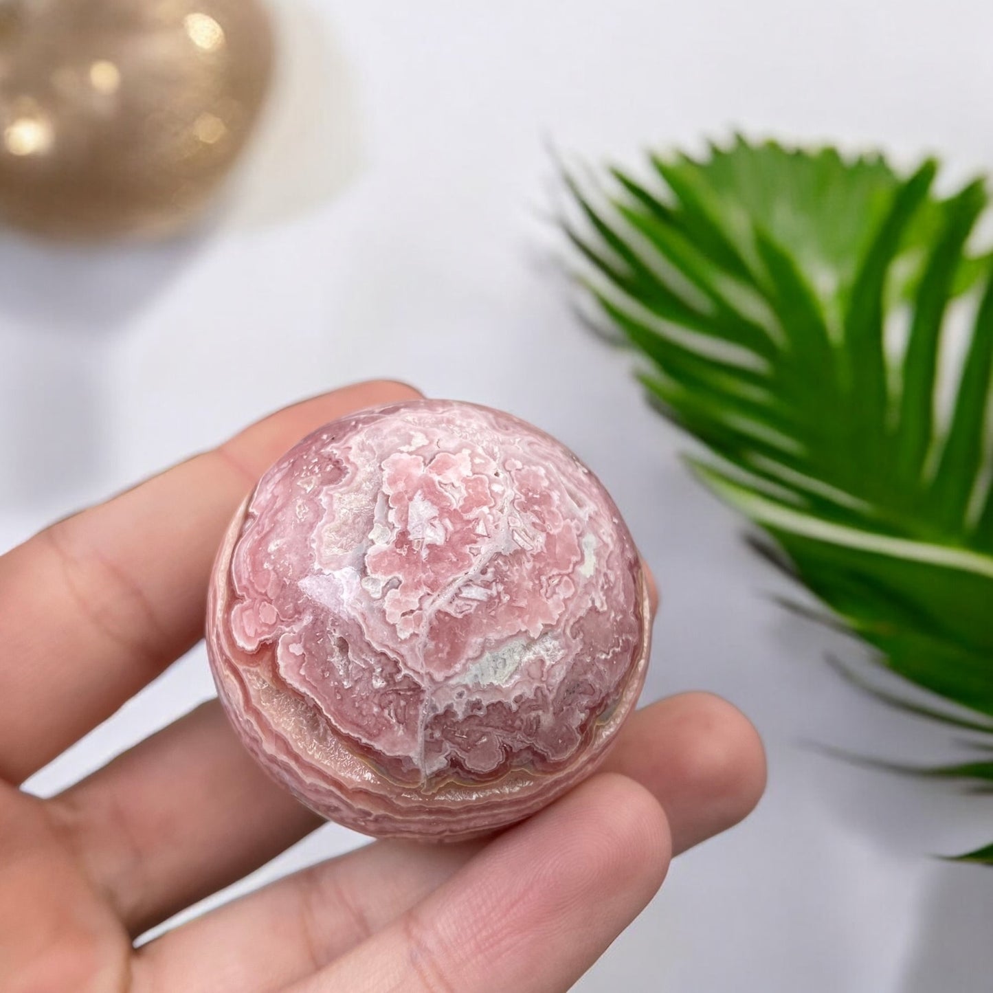 Rodohrozīta lode (Rodohrozīts 4cm)