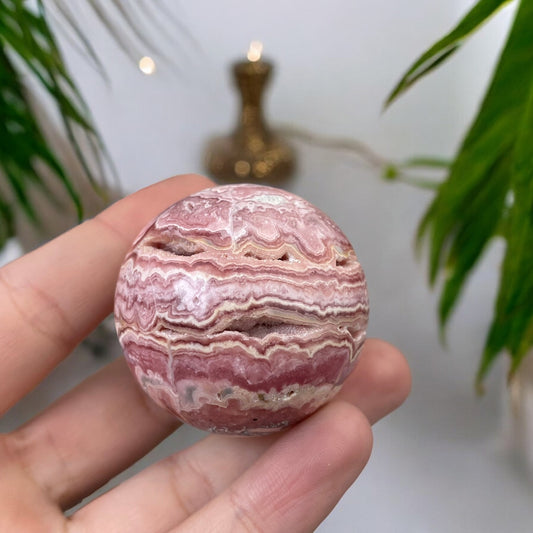 Rodohrozīta lode (Rodohrozīts 4cm)