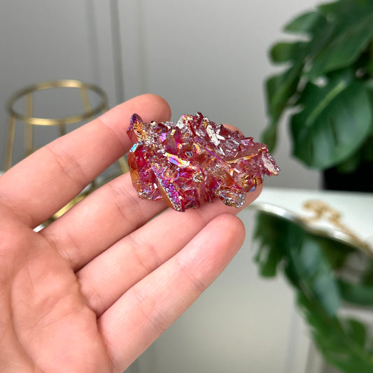 Sarkanais Aura Kvarcs (26g.)