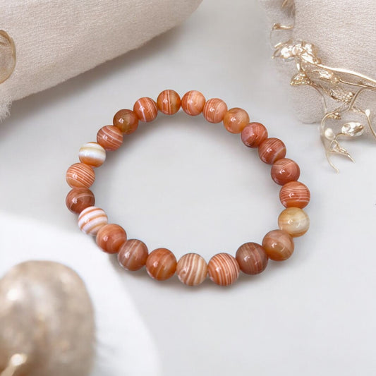 Ahāta rokassprādze (Ahāts 8mm)