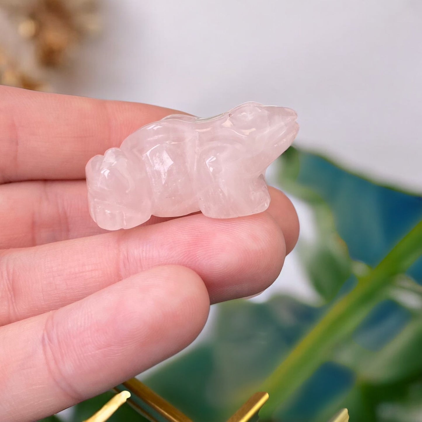 Rozā Kvarca varde veiksmei, labklājībai un transformācijai (1gab.)