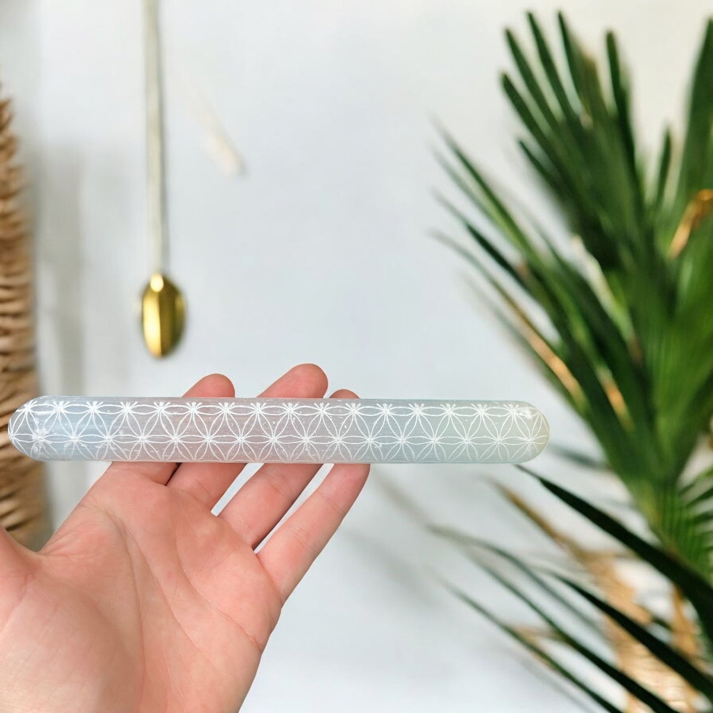 Selenite Massage stick (size- L)