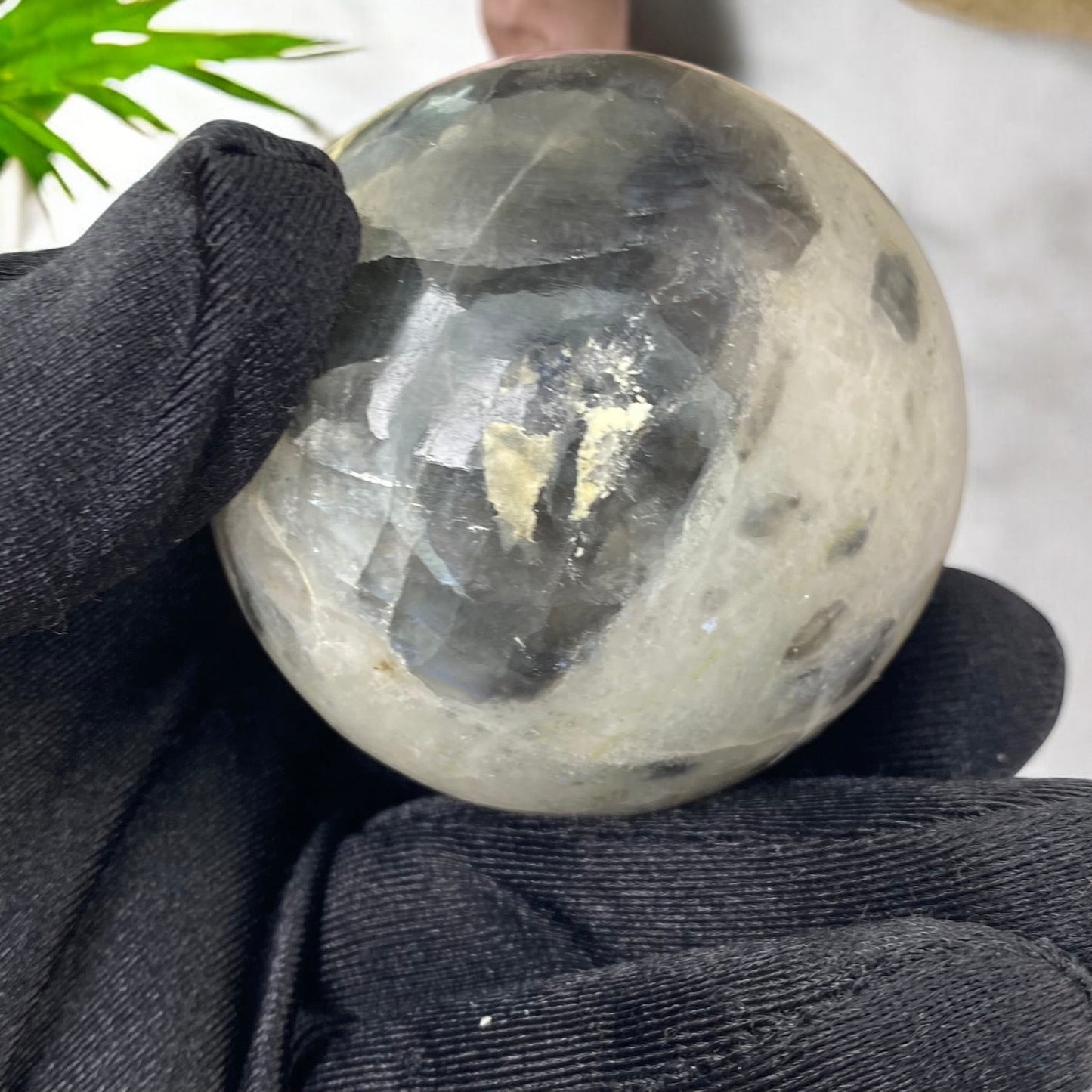 Mēnessakmens ar Labradorītu (5,1 cm)